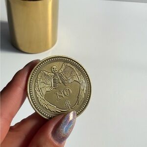 YES and NO Coin with Sun and Moon Design